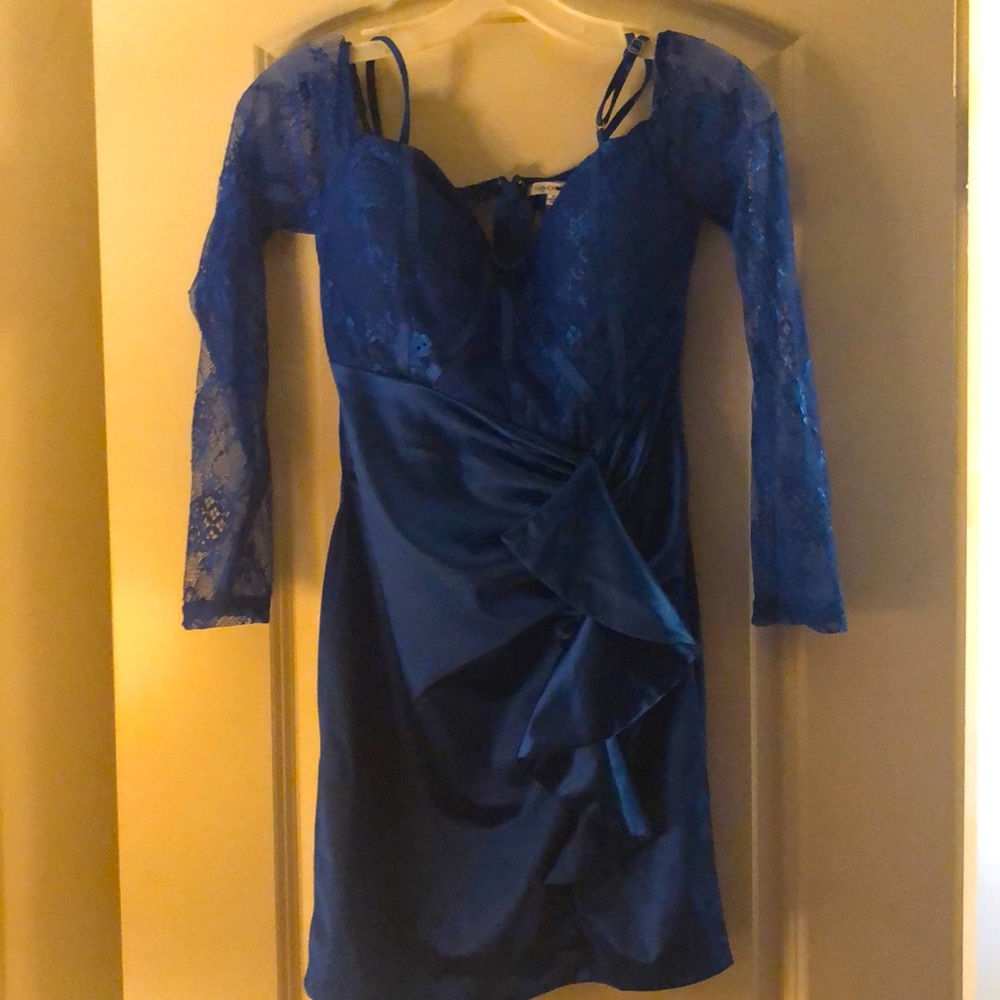 A Flare For The Sass Satin Mini Dress Fashion Nova